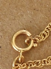 Vintage C. Co. 1/20 12K GF Storybook Locket with 14k GF Chain Stamped