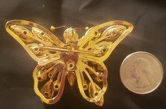 Vintage Selro Selini Butterfly Brooch