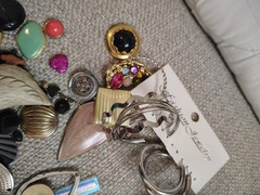 Jewelry Lot C. Some new, Some pre-owned & wearable, mostly craft, repair.