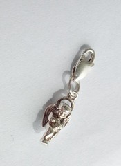 Vintage Beautiful “Angel” Pendant Sterling Silver 925 test Women’s Jewelry