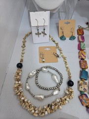 ​HUGE 38 pc Jewelry LUCKY BRAND Wood Bead Vintage To Now LOT Necklaces Bracelets