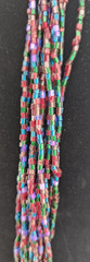 Bohemian Glass Necklace 30 inches length 12 Strands
