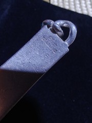 Vintage 925 ID Bracelet Signed Elco Sz7.5 Sterling Silver 9mm