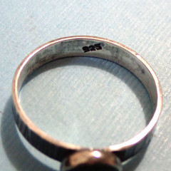 3 Bands Stone Bark Silpada Indent Thin Design Rings Sizes 11.25 & 11.5 Silver