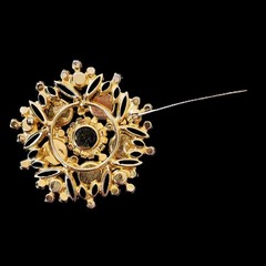 RARE Vintage Juliana D&E Watermelon Rivoli Large Statement Brooch