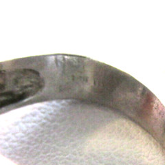 14k White Gold 2.50 ctw Baguette & Round Diamond Ring Size 5.5 MAKE OFFER