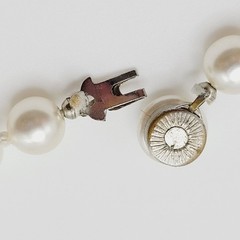Classic Faux Pearl Long Opera Length Knotted Off White Luminous Necklace 72 inch