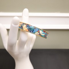 Metropolitan Museum of Art bracelet William Morris Strawberry Thief gold plated