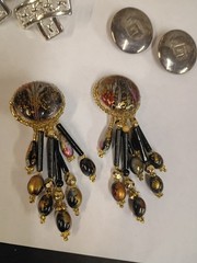 Women’s Vintage Clip-On Earrings 21 Pairs