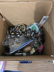 22lb BRACELETS MOST WEARABLE BEADS METAL Costume Jewelry Box Bulk Resale