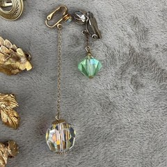 Vintage Clip On Earrings lot of 9 Every Day Wear