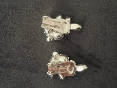 Vintage Albert Weiss Crystal Rhinestone Earrings