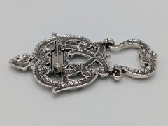 Brighton Chantilly Doorknocker Brooch Glasses Holder Hearts Articulated