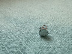 Vintage 40’s oil can sterling charm