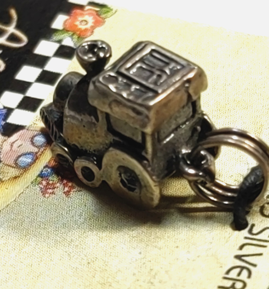 Mary Engelbreit Train Locomotive Charm – It’s A Charmed Life – Stirling Silver