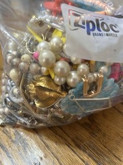 Craft Jewelry Lot Vintage To Now Mixed 4 Lb