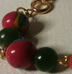 MaryBee Jewelry: 7 3/4″ Jade & Ceramic Bead Bracelet 10-11-2021