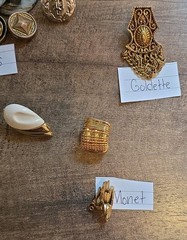 Vintage Junk Jewelry Lot Lisner Monet Goldette Austria Alapaca Silver