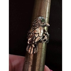 Vintage Mexico Sterling Silver 925 Bird Ring Sz 8.25
