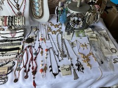 Lot 10- 15 Pieces or ½ Pound Vintage To Modern Fashion Jewelry All Wearable