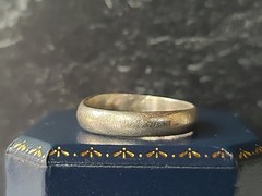925 Sterling Silver Band Ring Vintage, SIZE US 11.25, READ Description