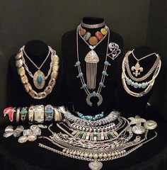 Vintage Mod Silvertone Jewlery Lot Of 37. 5LBS+.17 Signed Monet Avon…
