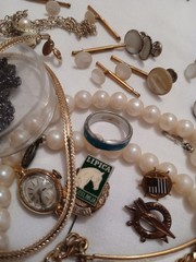 Jewelry Junk Drawer Lot Estate Unsearched Read Descrip