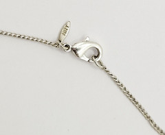 Avon NRT Professional Sparkling Rhinestone Silver Tone Metal Vintage Necklace