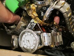 MASSIVE LOT OF WATCHES AND JEWELRY – UNSEARCHED – 13LBS 11OZ – MOSTLY WEARABLE