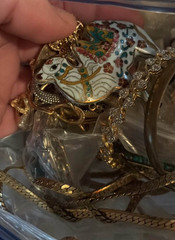 Vintage/Estate/Costume Jewelry Lot – 2lbs + $100 Wallet/Crown!