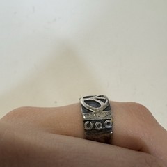 Vintage Hecho En Mexico Sterling Silver 925 Ring Size 5.5 6Grams