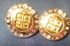 ⭐️ Givenchy Silver and Gold Tone Earrings