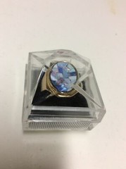 NEW In Box Vintage 18k GE Gold Electroplated Ring Fashion Estate Jewelry