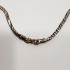 Vintage Victorian Revival “Amethyst And Peridot” Ornate Necklace 15.5 IN.