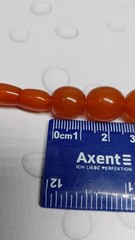 Vintage original Baltic amber beads, made in the USSR, honey color, 127 g