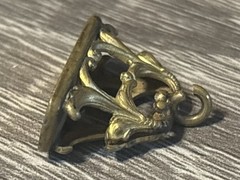 Antique Jewelry Vintage Necklace Pendant Pocket Watch Fob Gold Dolphin Charm
