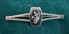 Gorgeous Vintage Siam Sterling Silver Rare 9 piece Niello Jewelry set !