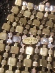 BIJOUXMG, Vintage Rhinestone Bracelet, 1950s