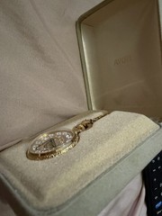 Avon Vintage 1981 Presidents Club Watch Pendant, Long Gold Chain
