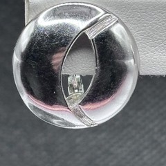 Monet Adjustable Hinged Clip On Earrings Silvertone Vintage 1970’s