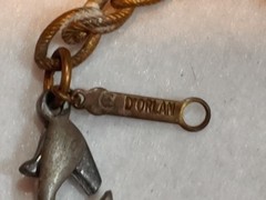 Vintage – D’ORLAN – Gold Tone – Rope Necklace – 4 mm Dia x 32 in Long