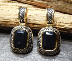 1990s Retro Vintage Boutique Chic Jeweled Pendant Jewelry Lot/6 NWOT S