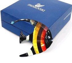 Swarovski Angelfish Calabar Tropical Fish Pin Brooch SEE DESCRIPTION