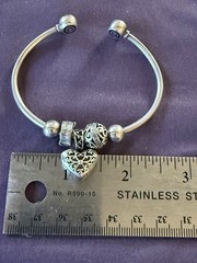 Sterling Silver Charm Bracelet