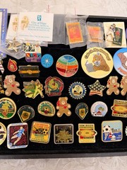 Vintage Pin Lot Sports San Diego Olympic Soccer Advertising