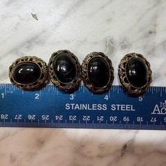 Vintage Clip Button Covers Lot of 21 – NONY Signed Swirl Set + Rhinestones