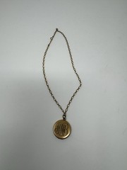 Victorian W H Co. Gold Fill Round Monogrammed Locket TLGG