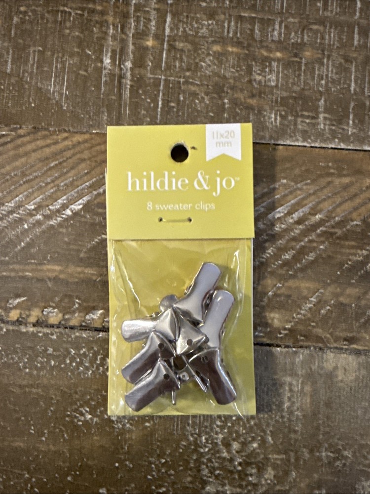 Hildie & Jo Sweater Clips 8 Pc