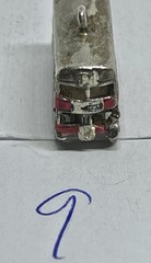 Vintage Get it at HARRODS. Doubledecker Bus No # Sterling Bracelet Charm