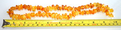 38gr RUSSIAN SOVIET BALTIC AMBER BEAD NECKLACE 琥珀 BRACELET STONE PENDANT EARRING